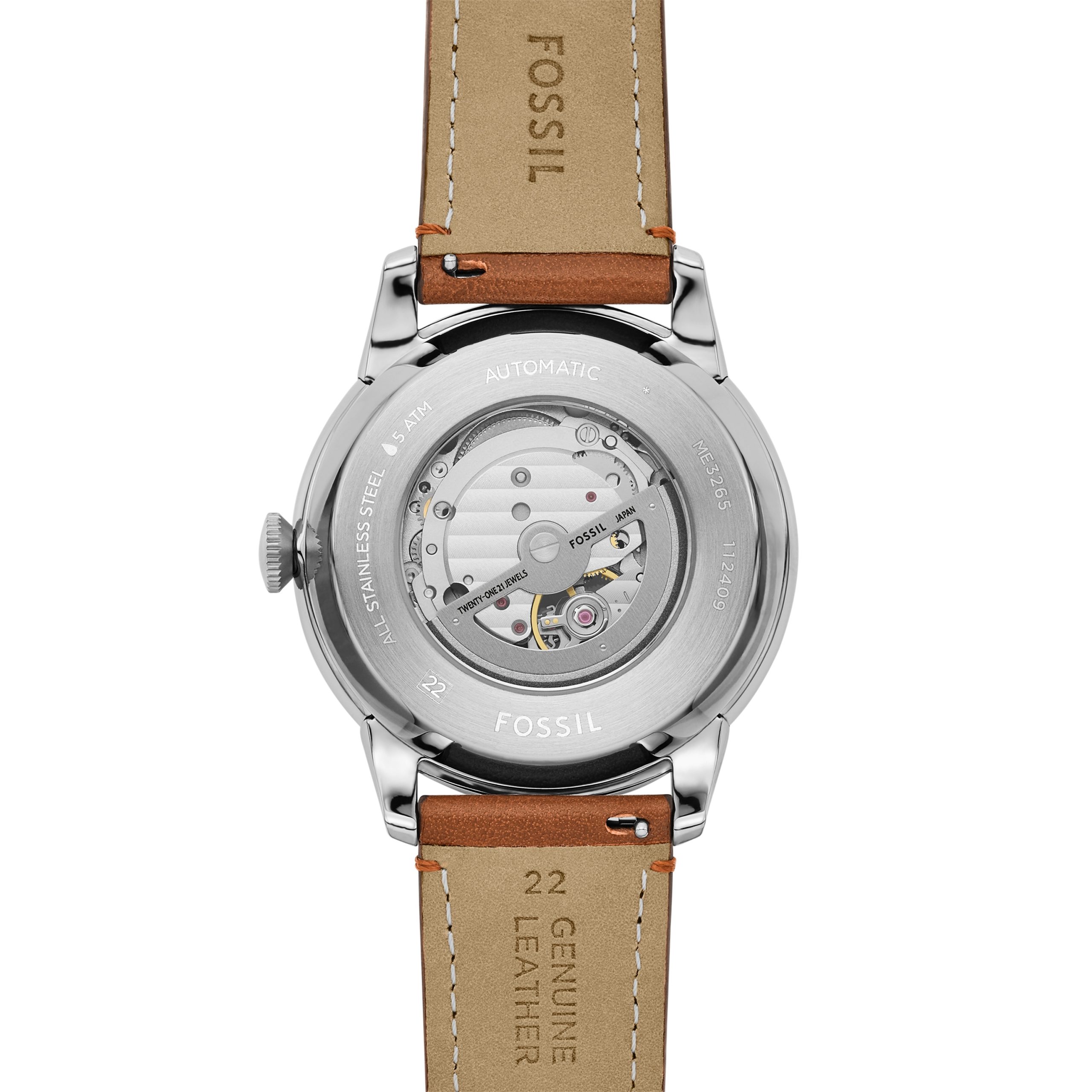 Fossil Townsman 44mm Automatic Leather Watch - Preorder - Image 34