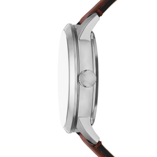 Fossil Townsman 44mm Automatic Leather Watch - Preorder
