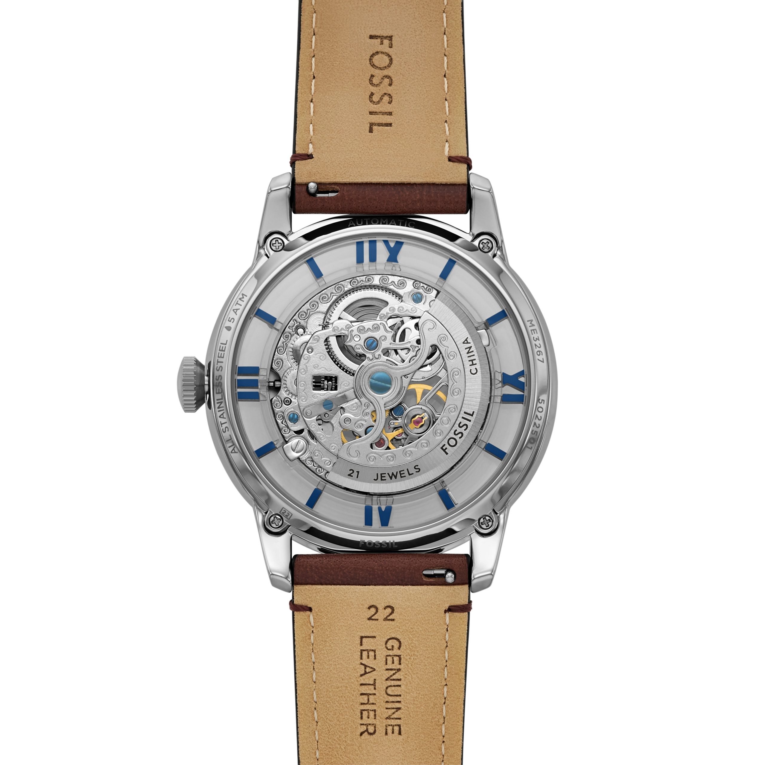 Fossil Townsman 44mm Automatic Leather Watch - Preorder - Image 30