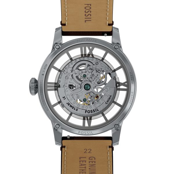 Fossil Townsman 44mm Automatic Leather Watch - Preorder