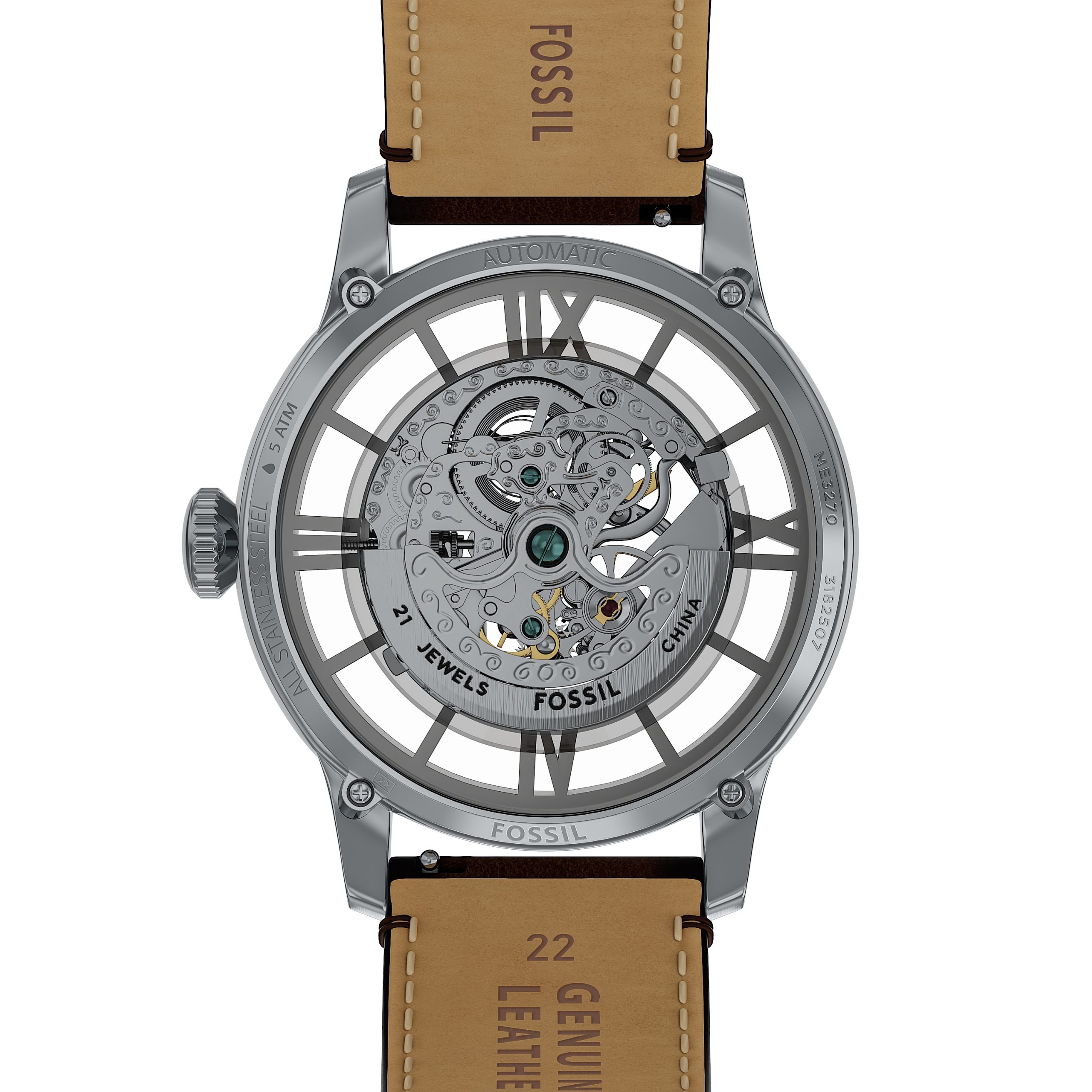 Fossil Townsman 44mm Automatic Leather Watch - Preorder - Image 22