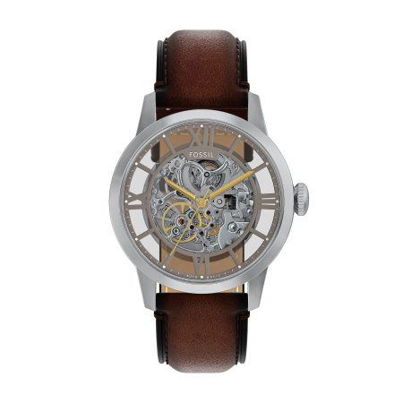 Brown / Silver Dial