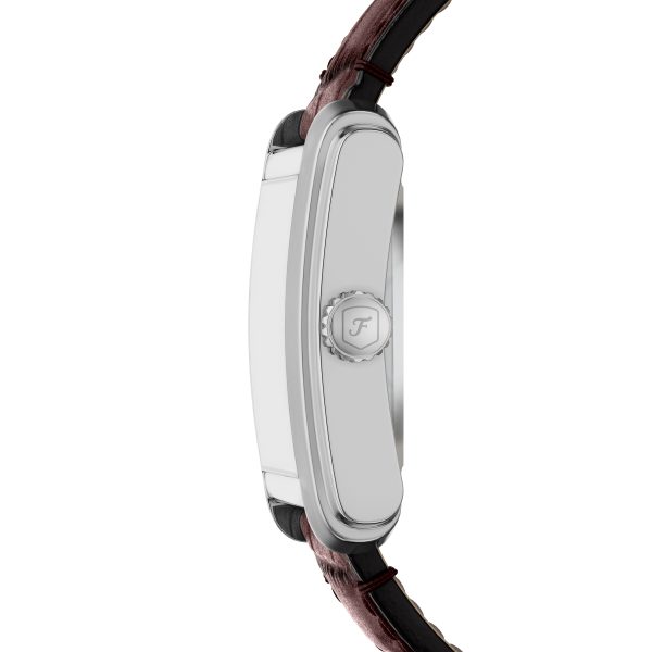 Fossil Carraway 30mm Automatic Croco Leather Watch - Preorder