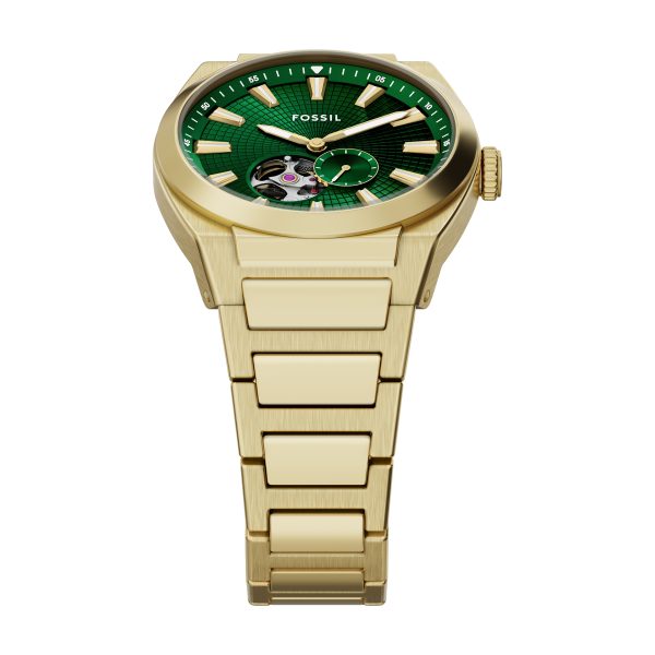 Fossil Everett 42mm Automatic Stainless Steel Watch - Preorder