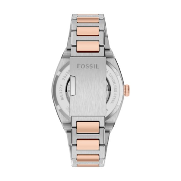 Fossil Everett 42mm Automatic Stainless Steel Watch - Preorder