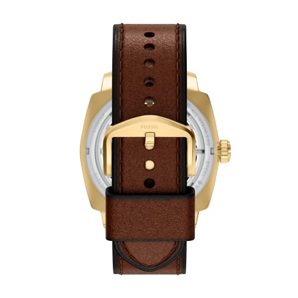 Fossil Machine 45mm Automatic Leather Watch - Preorder