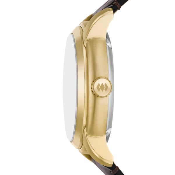 Fossil Heritage 44mm Automatic Croco Leather Watch - Preorder
