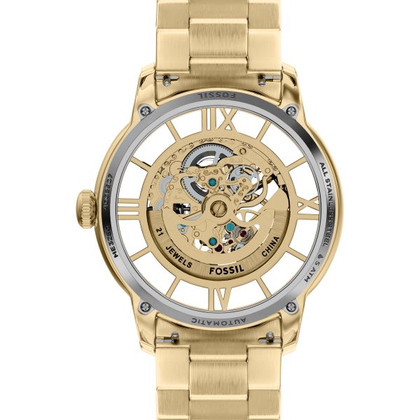 Fossil Townsman 44mm Automatic Stainless Steel Watch - Preorder