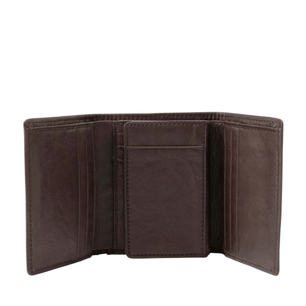 Fossil Ingram Leather Trifold Wallet - Preorder