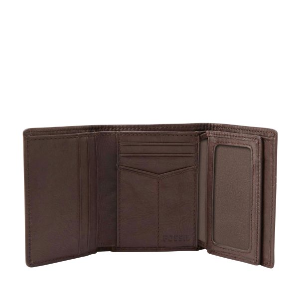 Fossil Ingram Leather Trifold Wallet - Preorder