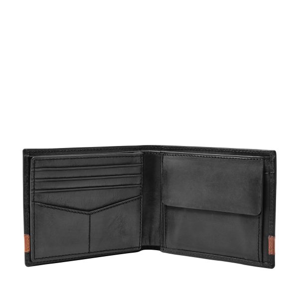 Fossil Quinn Large Coin Pocket Bifold - Preorder
