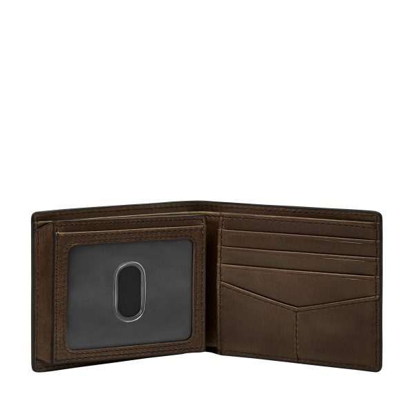 Fossil Derrick RFID Flip ID Bifold - Preorder