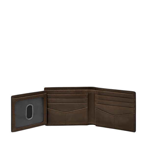 Fossil Derrick RFID Flip ID Bifold - Preorder