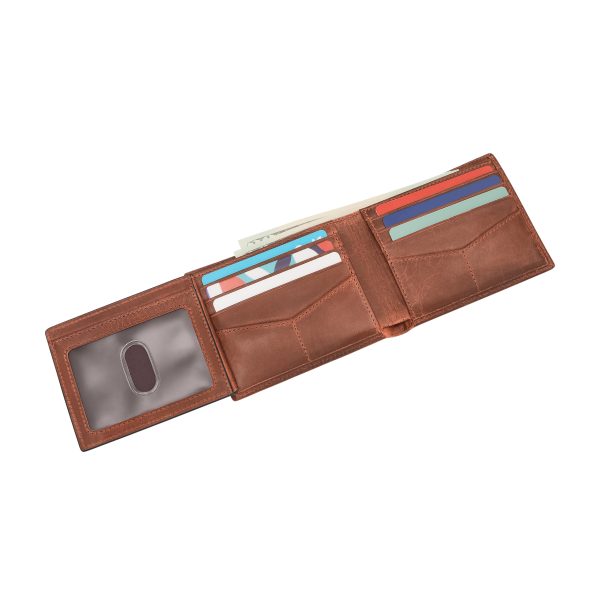 Fossil Derrick RFID Flip ID Bifold - Preorder