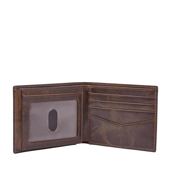 Fossil Derrick RFID Flip ID Bifold - Preorder