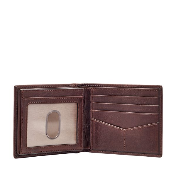 Fossil Ingram RFID Bifold with Flip ID - Preorder