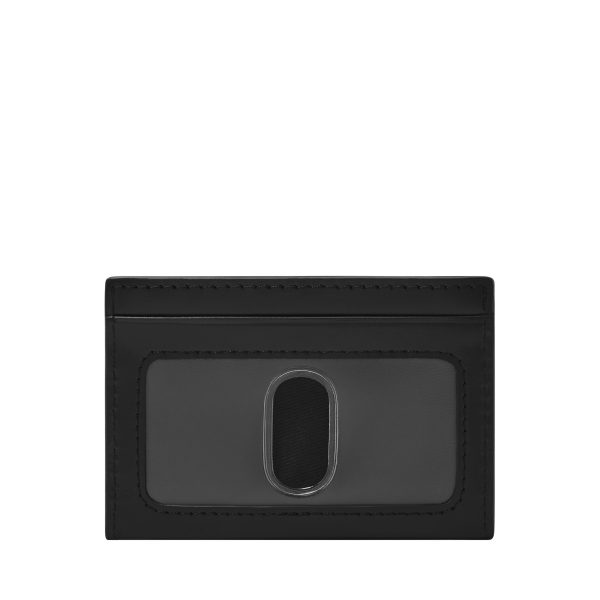 Fossil Derrick Leather Card Case - Preorder