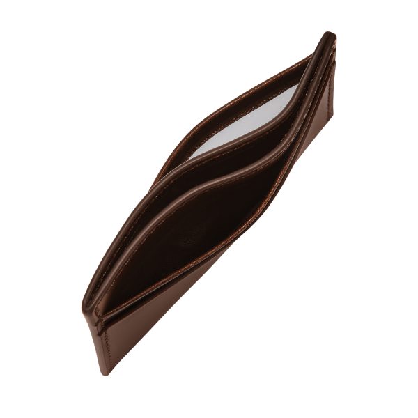 Fossil Derrick Leather Card Case - Preorder