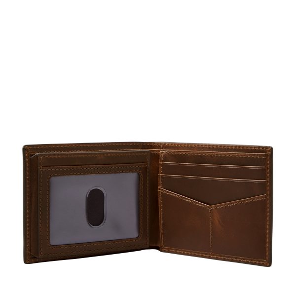 Fossil Derrick Bifold w/ Flip ID and Belt Gift Set - Preorder