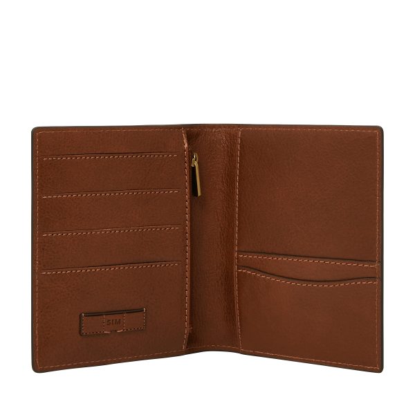 Fossil Gift Leather Passport Case - Preorder