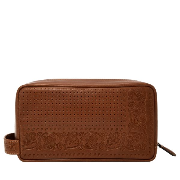 Fossil Gift Leather Dopp Kit - Preorder