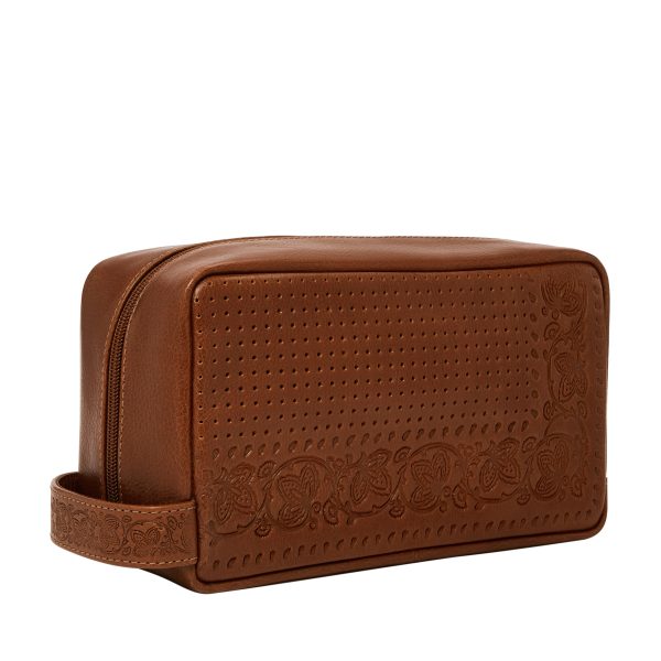 Fossil Gift Leather Dopp Kit - Preorder