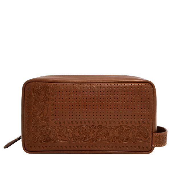 Fossil Gift Leather Dopp Kit - Preorder