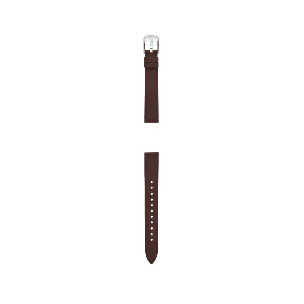 Fossil 14mm Dark Brown LiteHide™ Leather Strap - Preorder