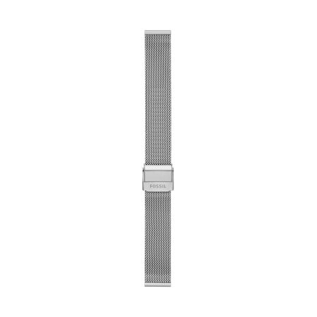 Fossil 16mm Stainless Steel Mesh Bracelet - Preorder