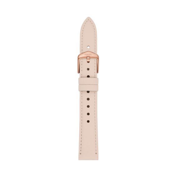 Fossil 16mm Nude LiteHide™ Leather Strap - Preorder
