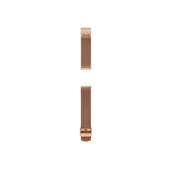Fossil 18mm Rose Gold-Tone Stainless Steel Mesh Bracelet - Preorder