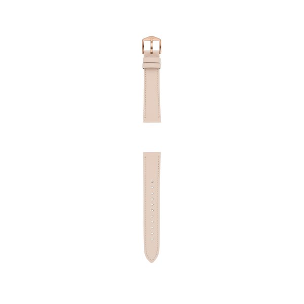 Fossil 18mm Light Beige LiteHide™ Leather Strap - Preorder