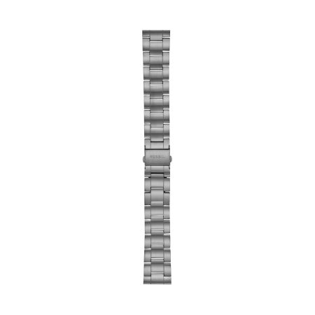 Fossil 22mm Three-Row Smoke Stainless Steel Bracelet - Preorder