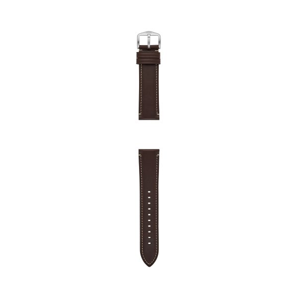 Fossil 22mm Dark Brown LiteHide™ Leather Strap - Preorder