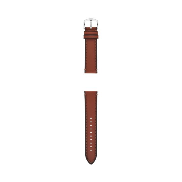 Fossil 22mm Amber LiteHide™ Leather Strap - Preorder
