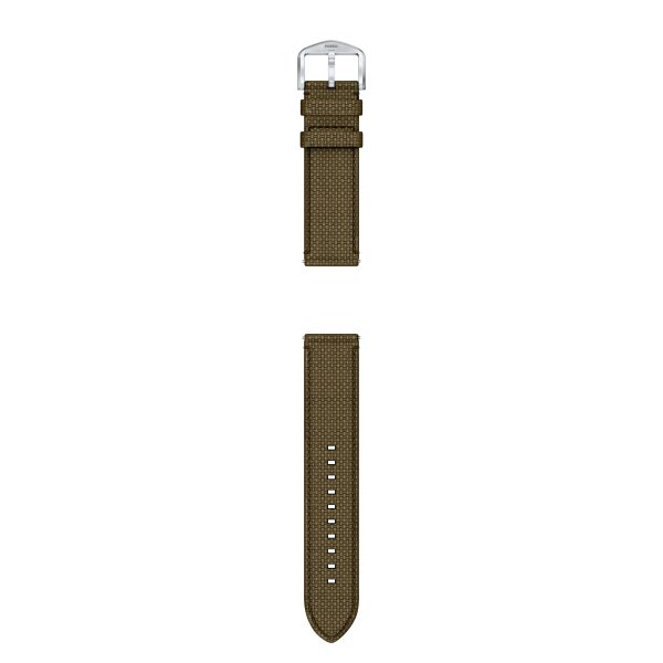 Fossil 22mm Green Nylon Watch Strap - Preorder
