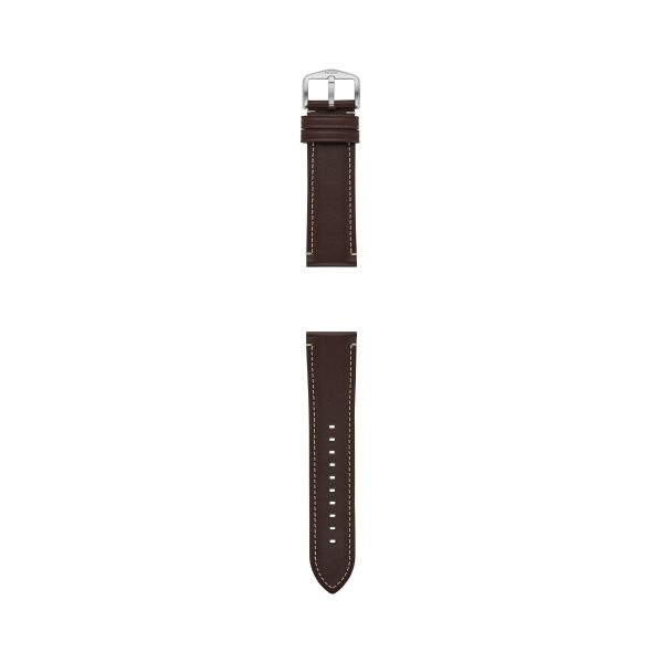 Fossil 24mm Dark Brown LiteHide™ Leather Strap - Preorder