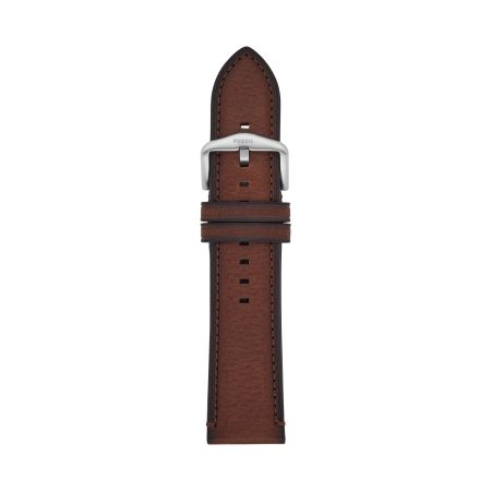 Fossil 24mm Light Brown LiteHide™ Leather Strap - Preorder