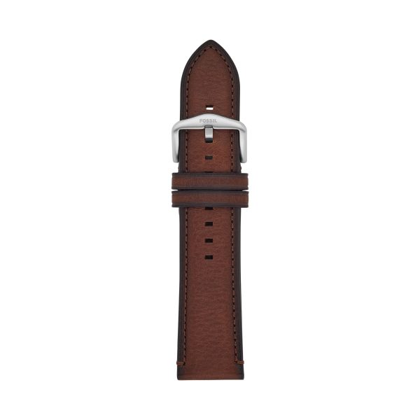 Fossil 24mm Light Brown LiteHide™ Leather Strap - Preorder