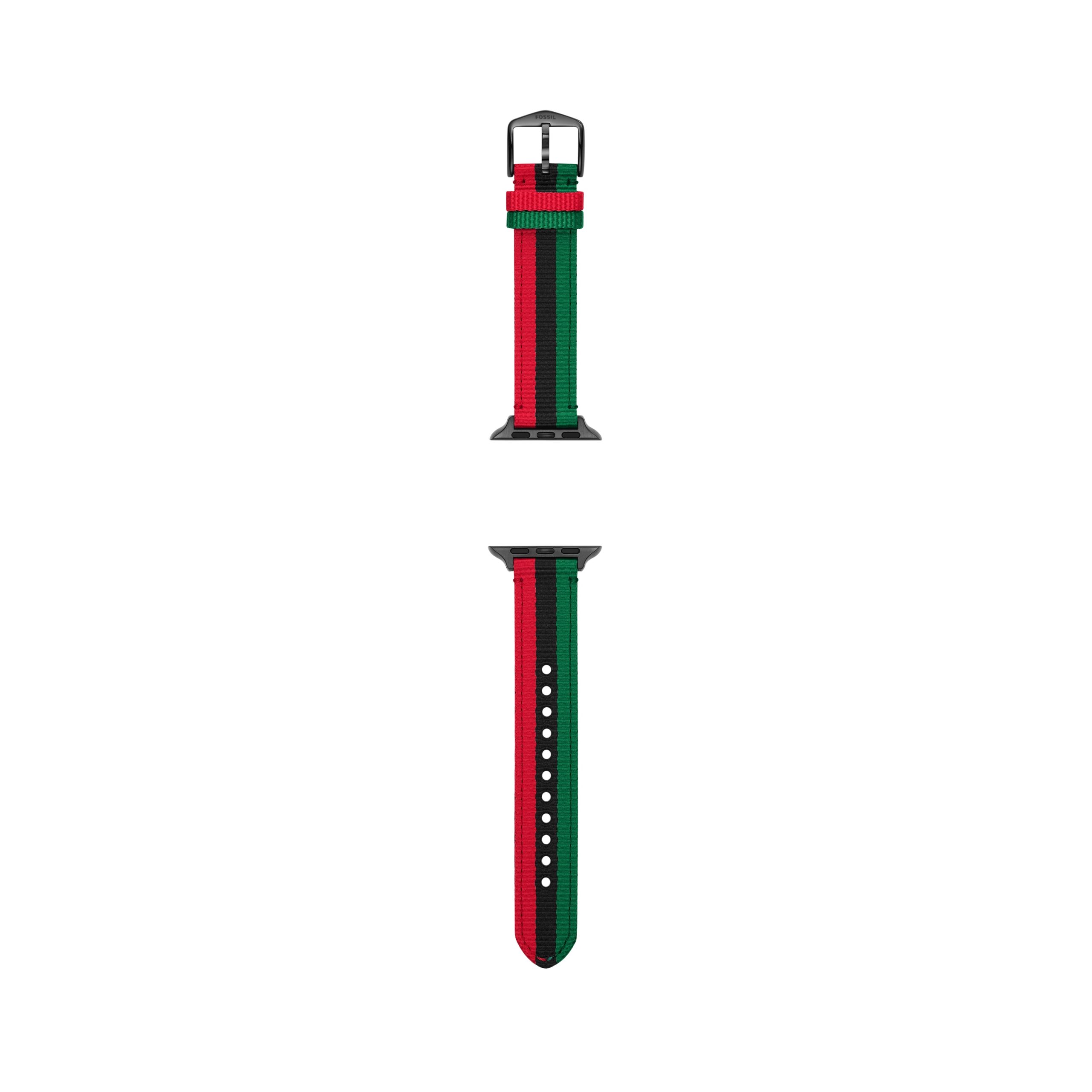 Fossil Black History Month Limited Edition 38/40/41/42 mm Multicolor rPET Band for Apple Watch® - Preorder - Image 4