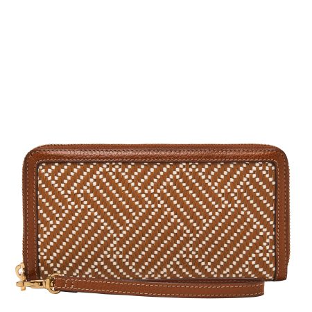 Fossil Logan RFID Zip Around Clutch - Preorder