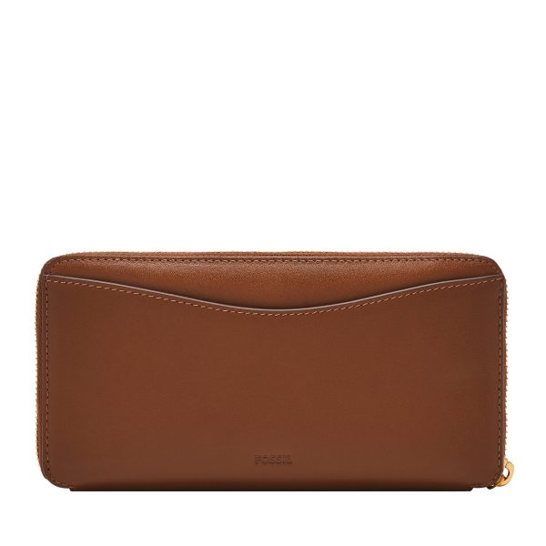 Fossil Lennox RFID Zip Continental Wallet - Preorder