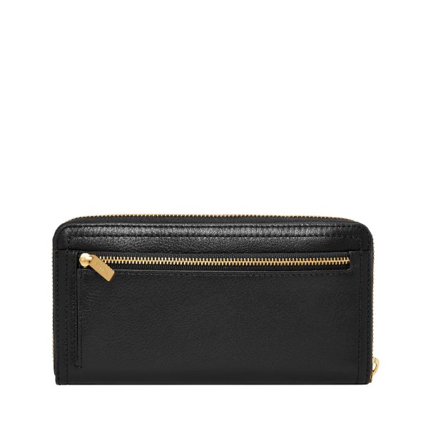 Fossil Logan RFID Zip Around Clutch - Preorder