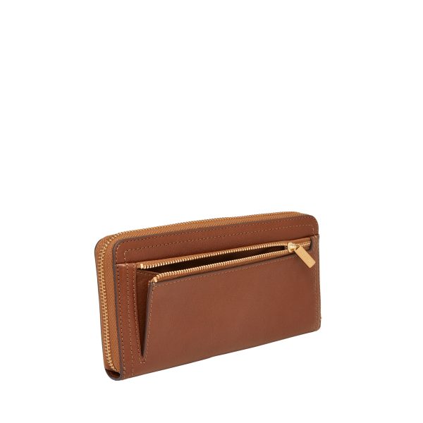 Fossil Logan RFID Zip Around Clutch - Preorder