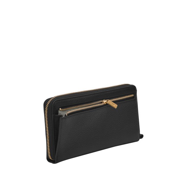 Fossil Liza Leather Zip Around Clutch Wallet - Preorder