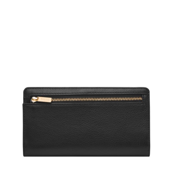 Fossil Liza Leather Slim Bifold Wallet - Preorder