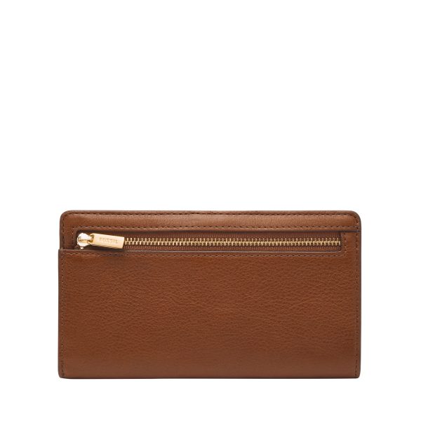 Fossil Liza Leather Slim Bifold Wallet - Preorder