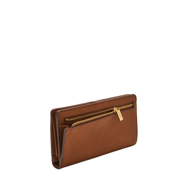 Fossil Liza Leather Slim Bifold Wallet - Preorder