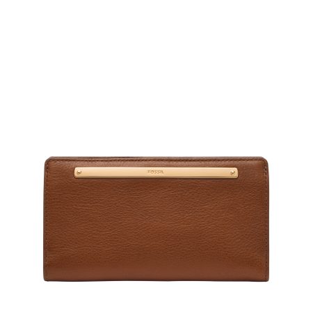 Fossil Liza Leather Slim Bifold Wallet - Preorder