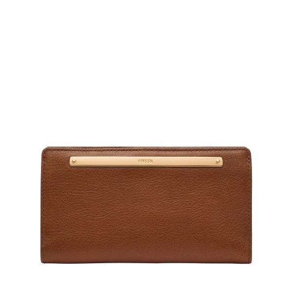 Fossil Liza Leather Slim Bifold Wallet - Preorder
